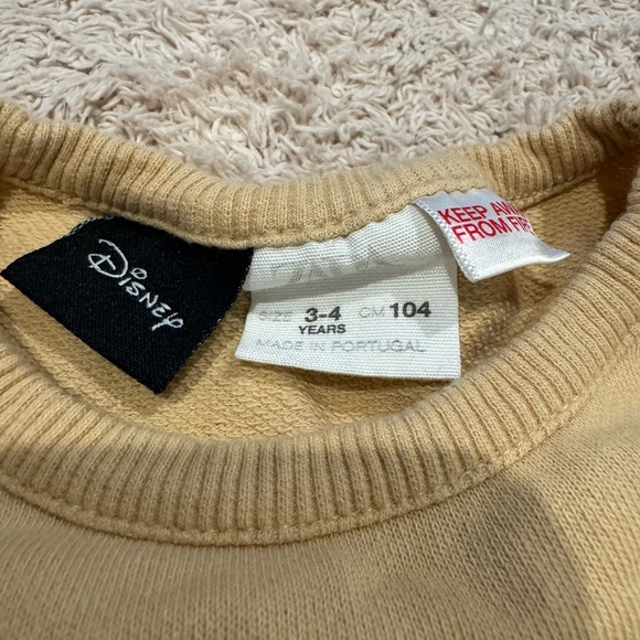 Mickey Mouse Disney Sweatshirt Zara sz 3-4 - Picture 3 of 4